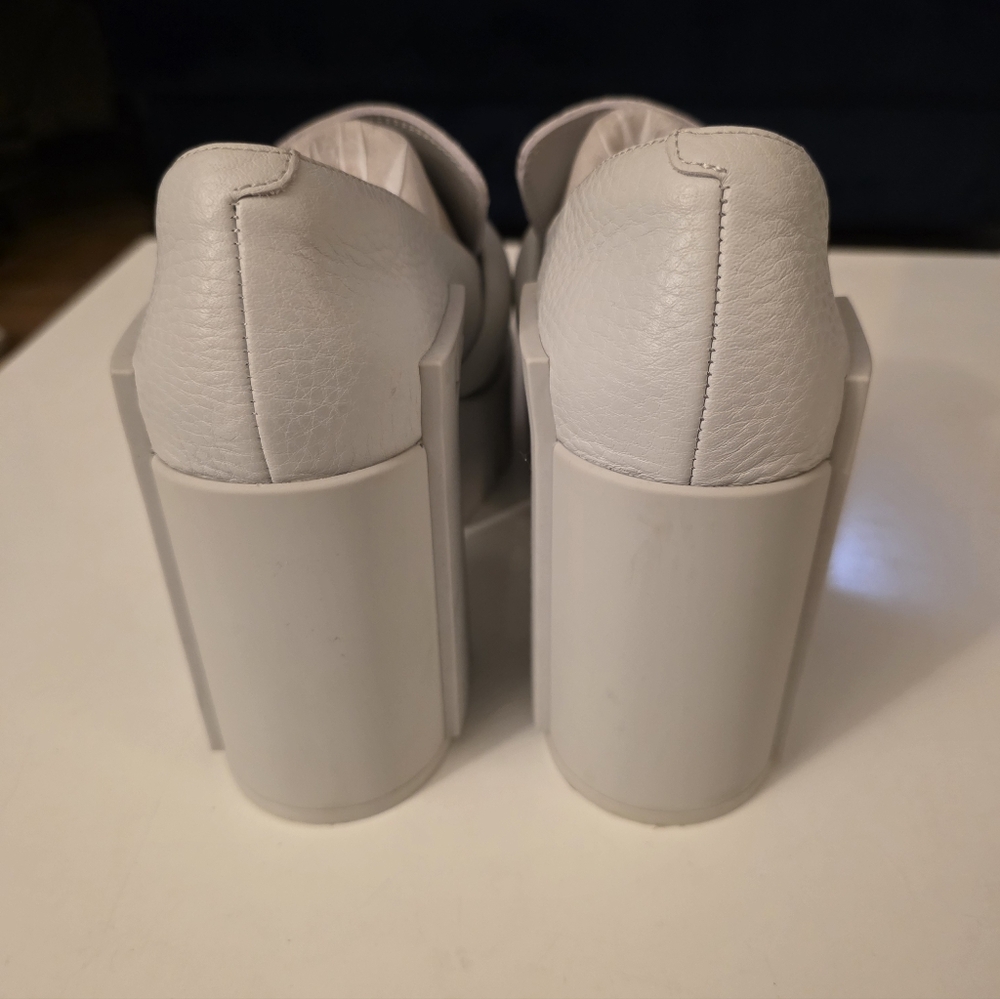 UNITED NUDE Grip Loafer Mid Quiet Grey Size 40 (US 9) - Picture 6 of 13